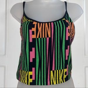 Nike Cropped Tank Top Large